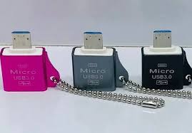 Micro USB OTG Keychain